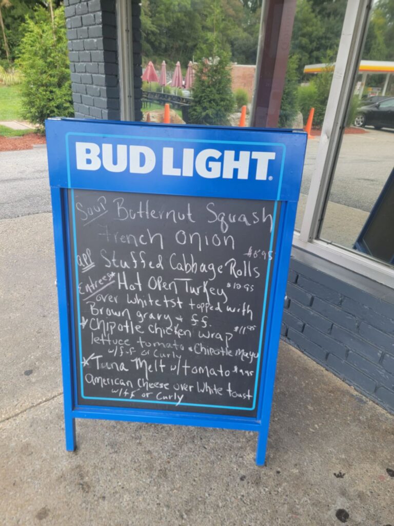 Red Mills Pub Menu 3